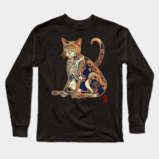 Cat tattoo Long Sleeve T-Shirt